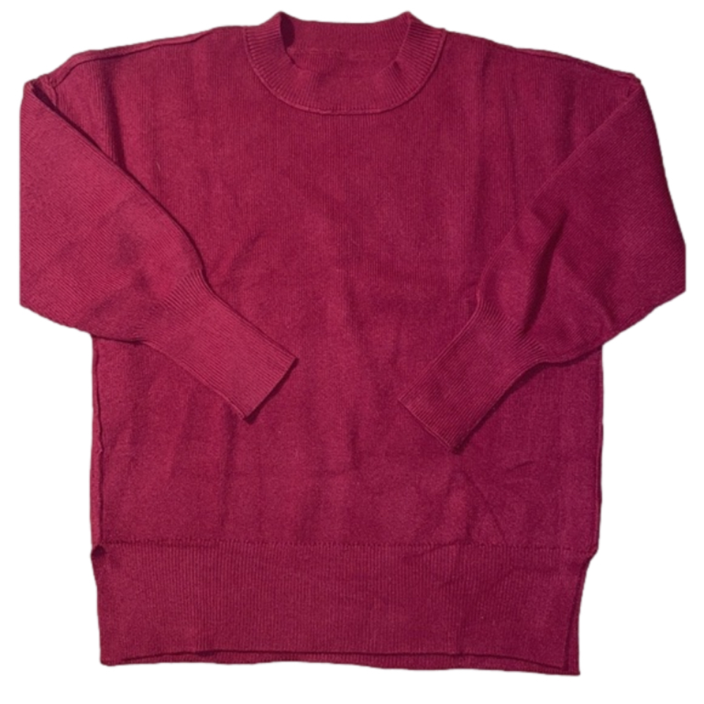 Women’s burnt orange rust sweater M/L New